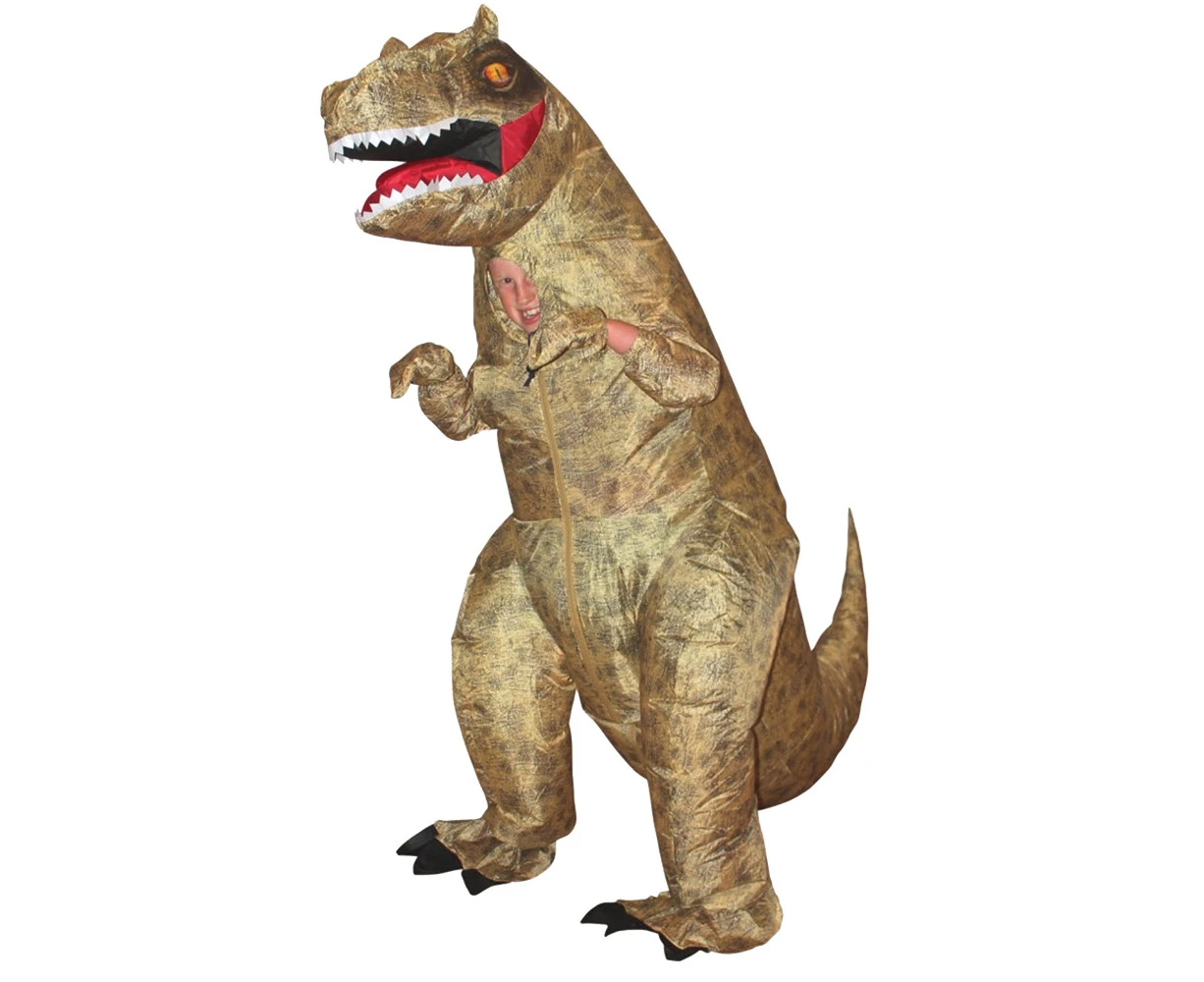 T-Rex Inflatable Dinosaur Child Costume