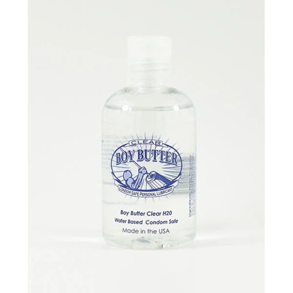 Boy Butter Clear 4 Oz Bottle: The Ultimate Water Based Silicone Alternative Lubricant For Intense Pleasure Model Bbclr 4oz Unisex