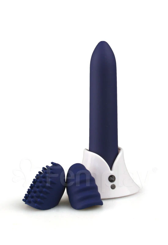 NU Sensuelle Point Plus - 20 Function Bullet - Blue, Blue