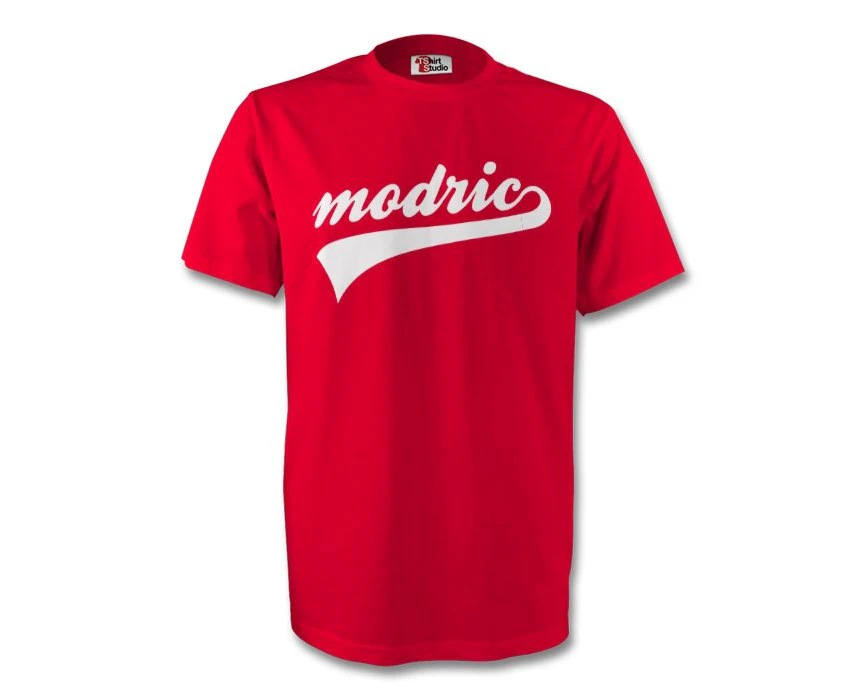 Luka Modric Croatia Signature Tee (red)