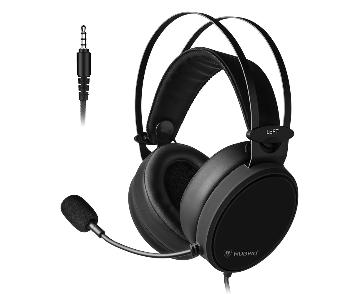 NUBWO N7 3.5mm Gaming Deep Bass Headphones With Microphone For PS4 New Xbox One PC Smart Phone