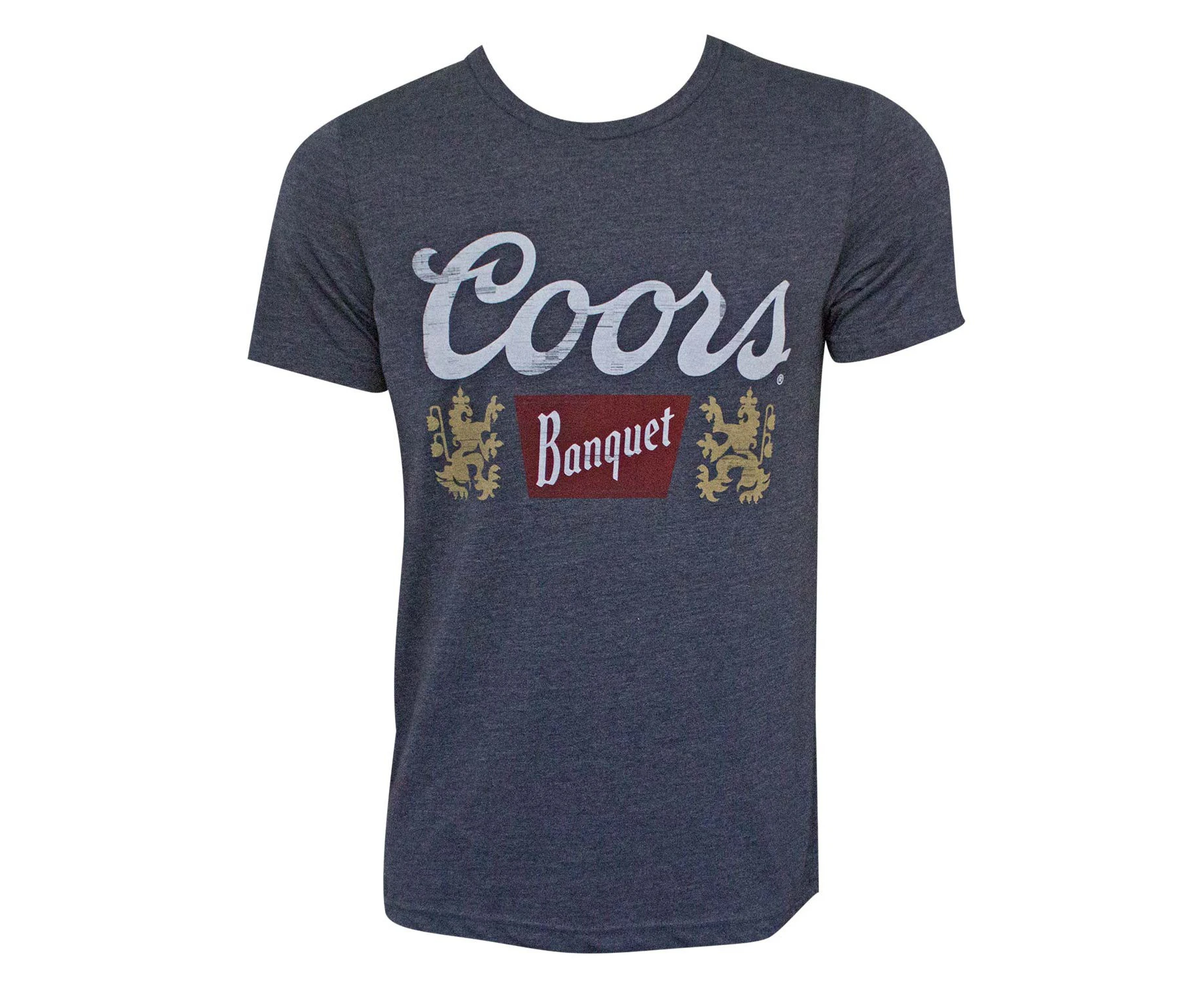 Coors Banquet Men's Navy Blue T-Shirt