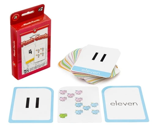 Learning Can Be Fun - Write & Wipe Numbers 0-30 Flash Cards with Marker