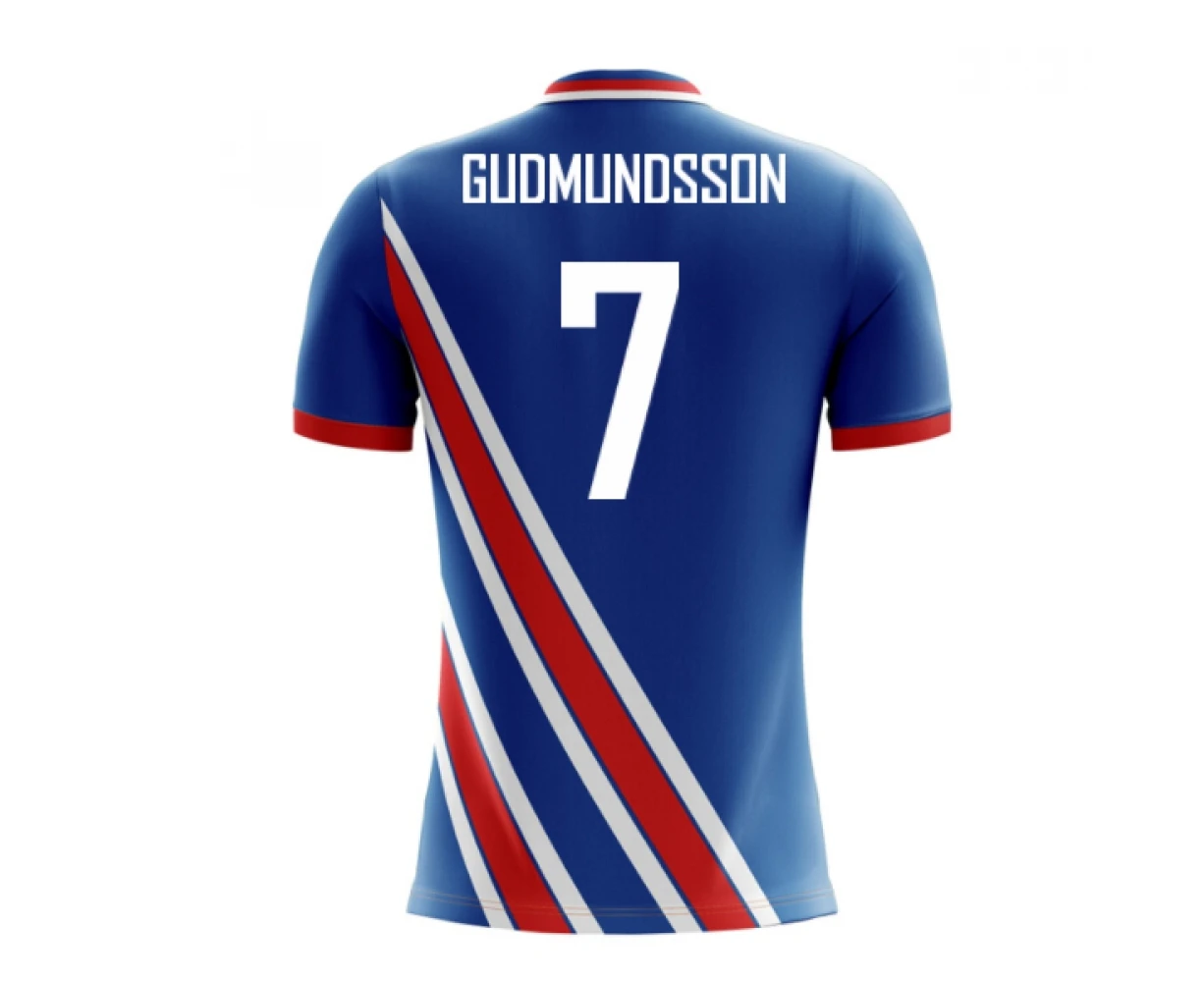 2022-2023 Iceland Airo Concept Home Shirt (Gudmundsson 7) - Kids