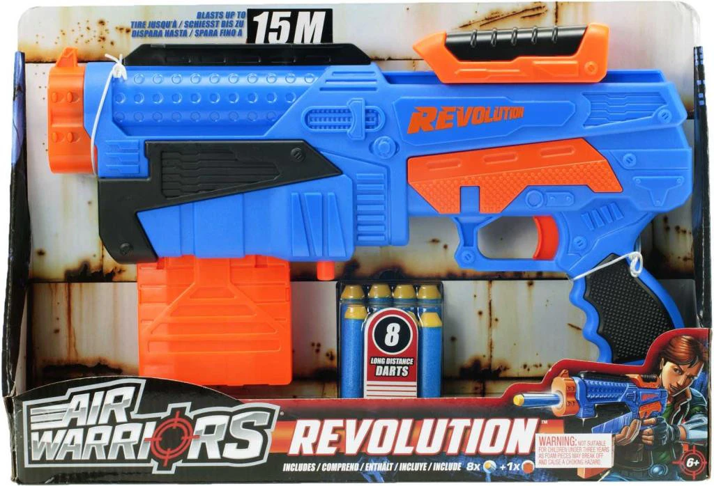 Air Warriors Revolution With 8-Dart-Clip