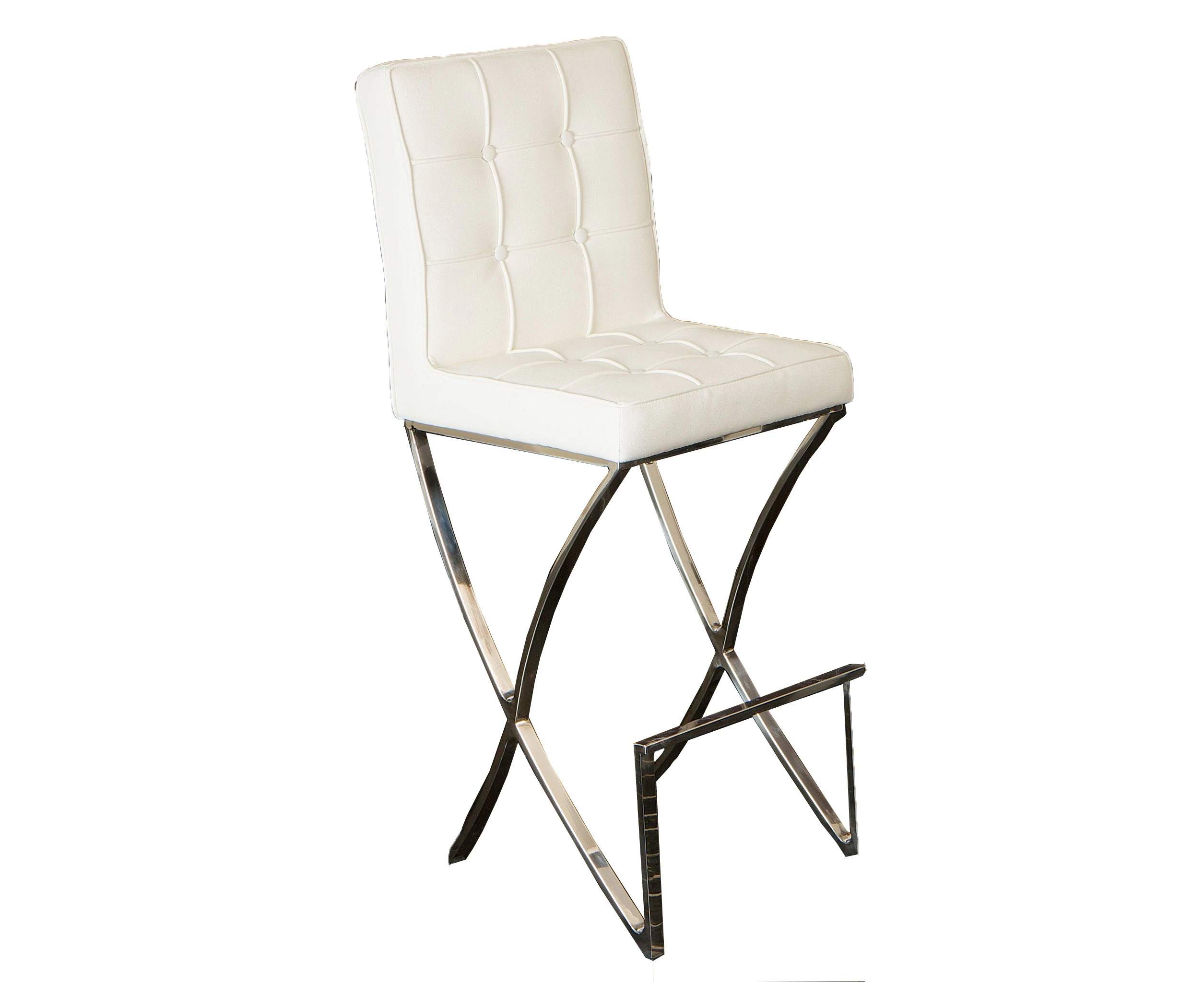 Replica White Barcelona Bar Stool