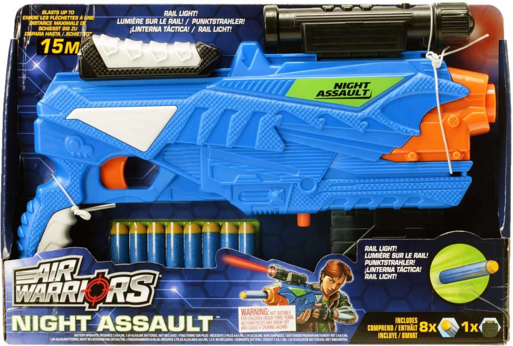 Air Warriors Night Assault With Detachable Flashlight