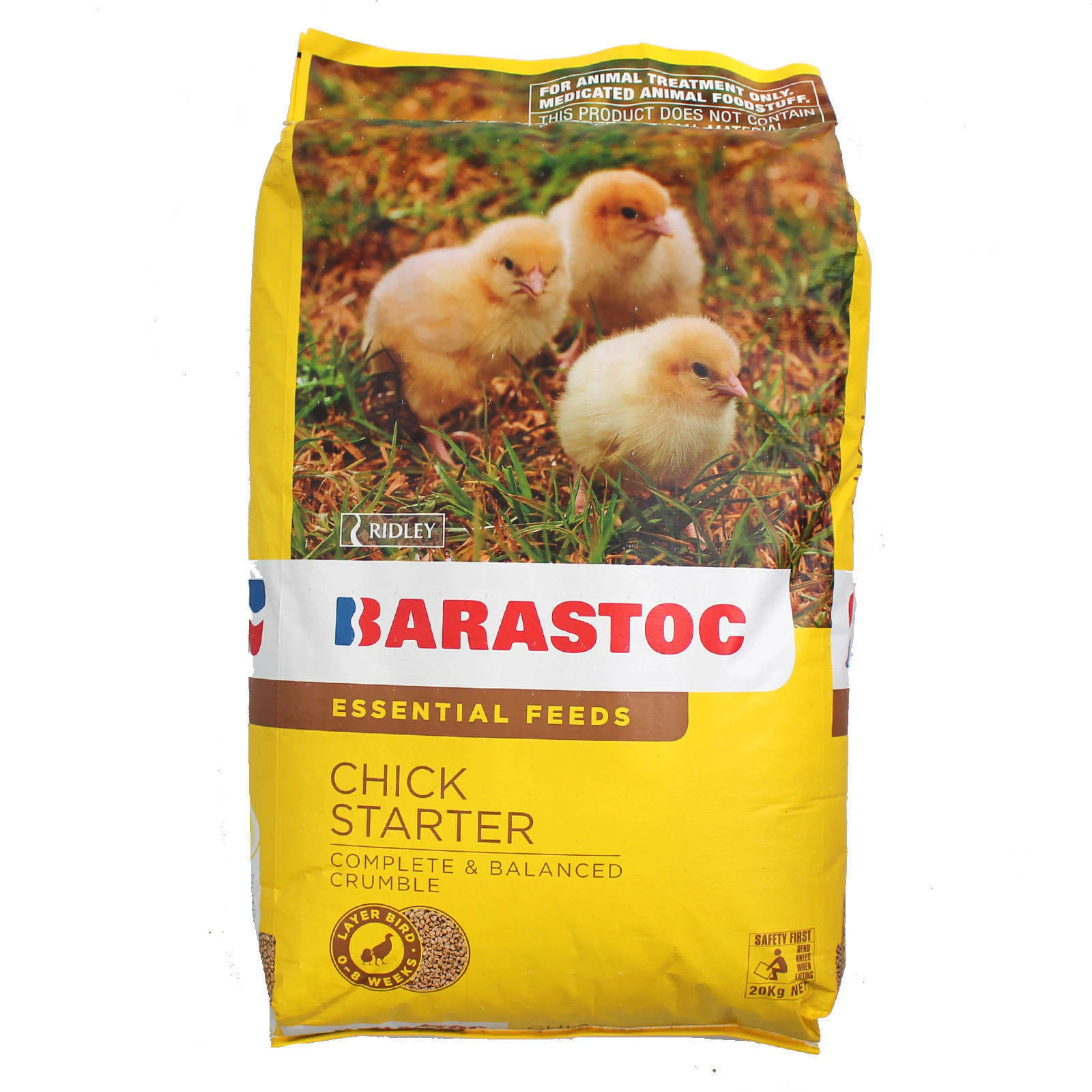 Barastoc Chick Chicken Starter Food 0-8 Weeks Starter Feeds 20kg