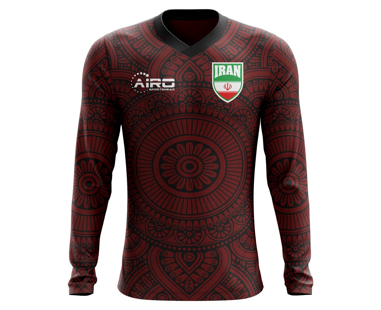 2018-2019 Iran Long Sleeve Away Concept Football Shirt