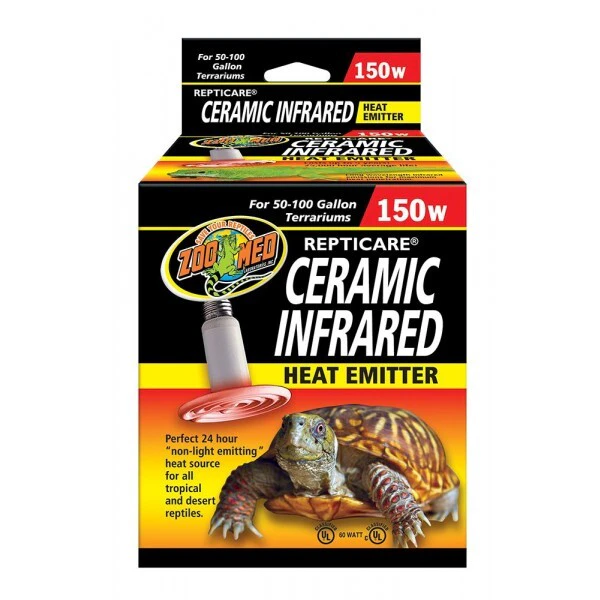 ReptiCare 150 Watt Reptile Infrared Ceramic Heat Emitter by Zoo Med