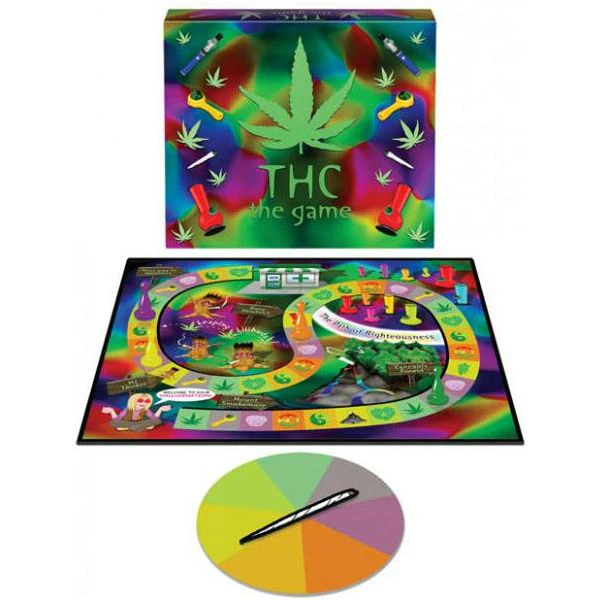 Kheper Games Thc The Game The Psychedelic Pot Themed Challenge And Dare Board Game