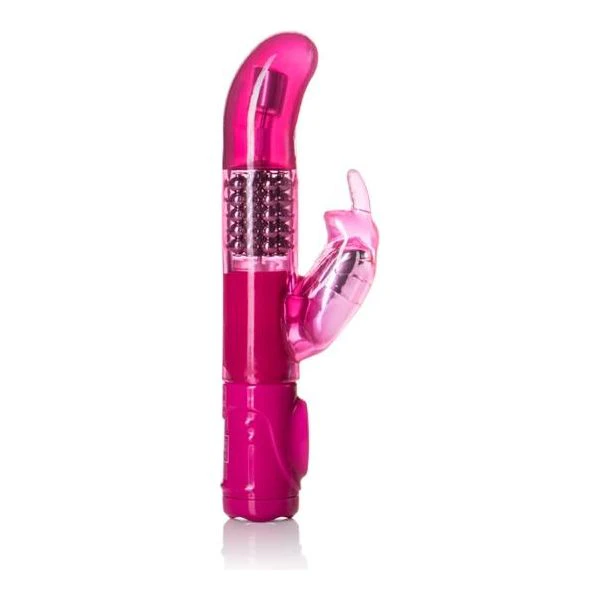 California Exotic Novelties Advanced G Jack Rabbit Pink Vibrator Model G 500 Intense G Spot Stimulation For Women, Waterproof Pleasure Toy