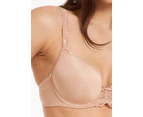 LingaDore 1400-1-3 Daily Lace Blush Pink Padded Underwired Push Up Bra