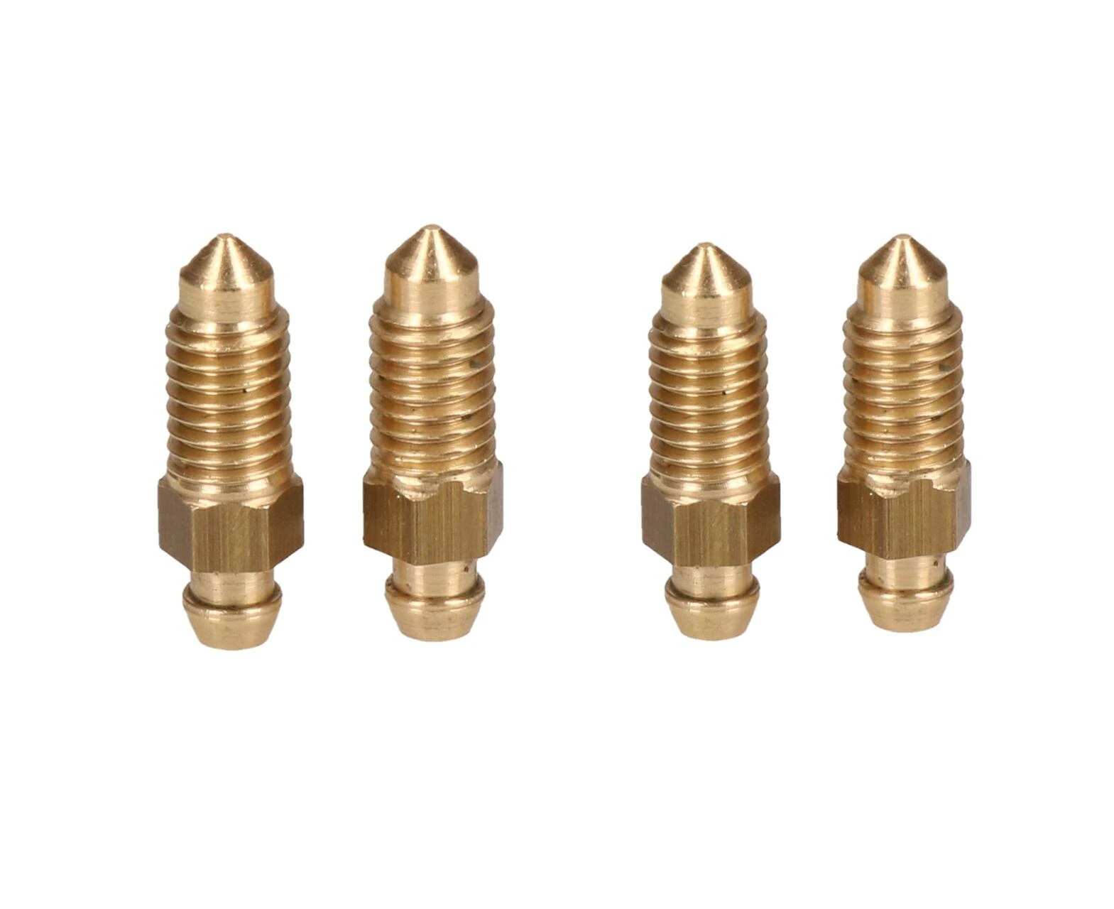 AB Tools Brass Brake Caliper Bleeding Bleed Nipple Screw Bleedscrew M8 x 1.25mm 4pc