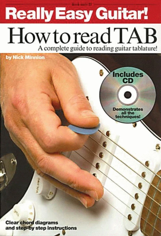 Really Easy Guitar How To Read TAB Softcover Book/CD