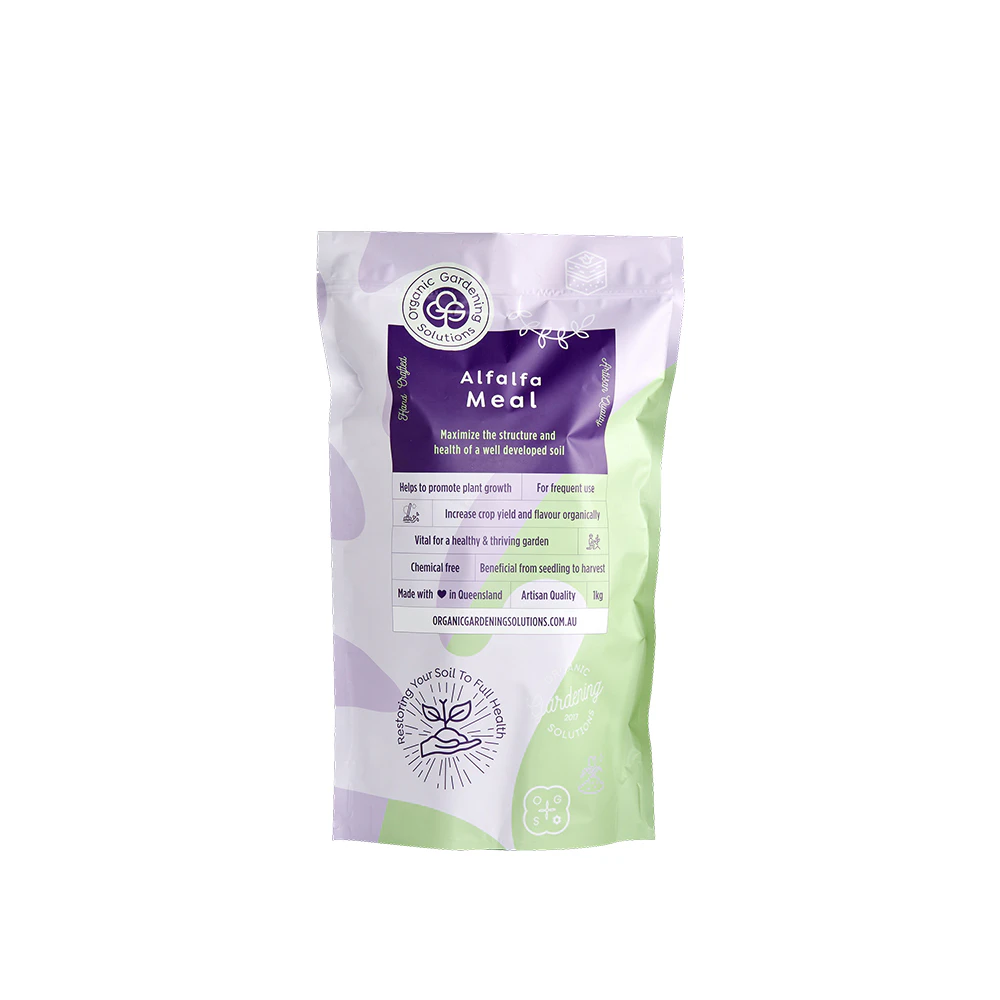 Organic Gardening Solutions Alfalfa Meal - 1KG | Improves Root System