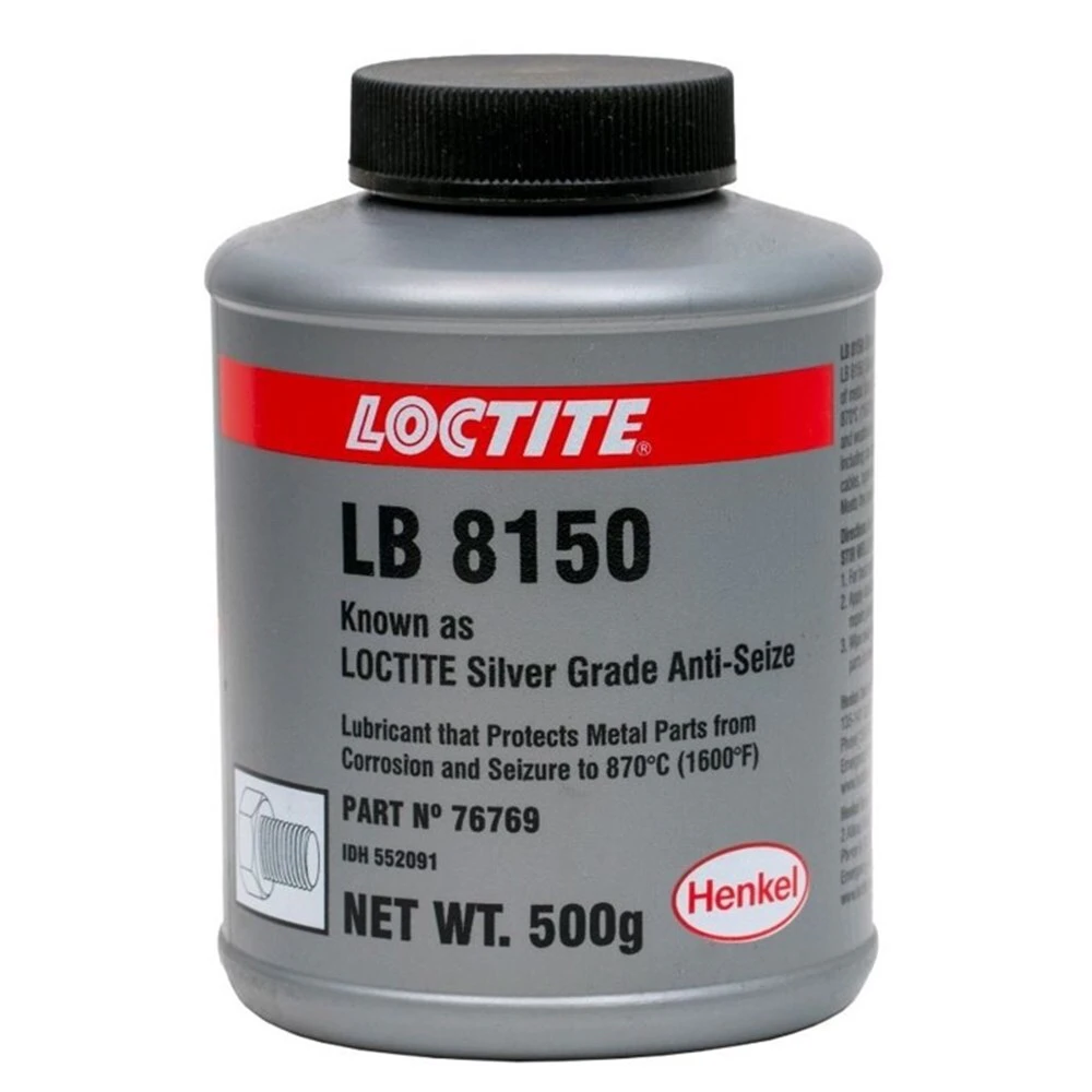 Loctite Silver Grade Anti-Seize LB 8150 - (Tub) 500G 76769