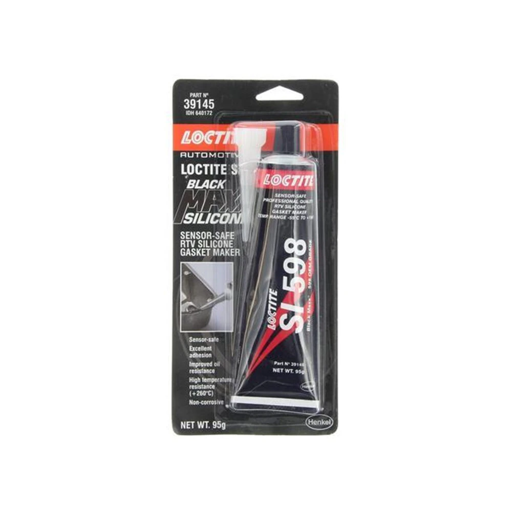 Loctite SI 598 Black Maxx Rtv Silicone Gasket Maker 95G 39145