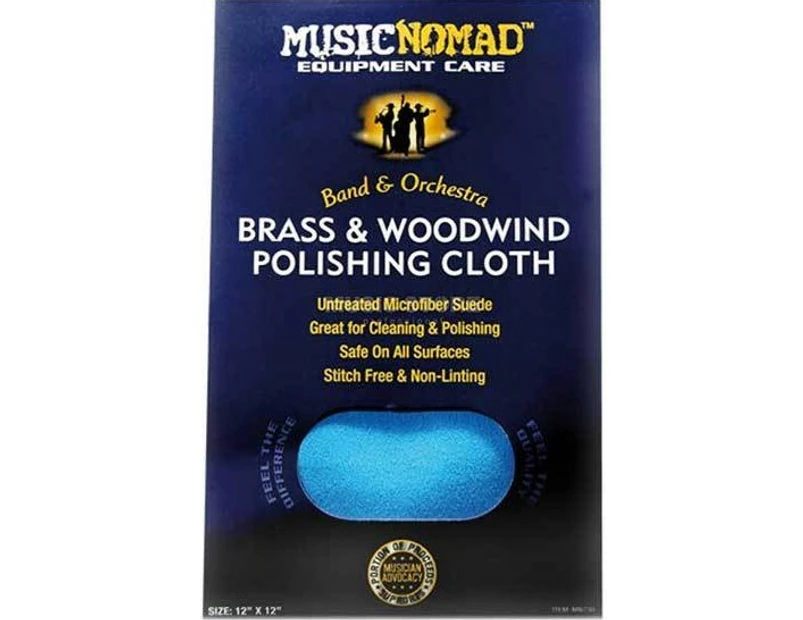 Music Nomad MN730 Brass & Woodwind Untreated Polishing Cloth