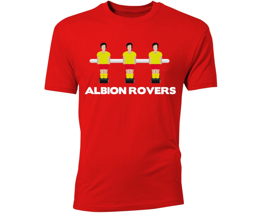 Albion Rovers Table Football T-Shirt (Red)