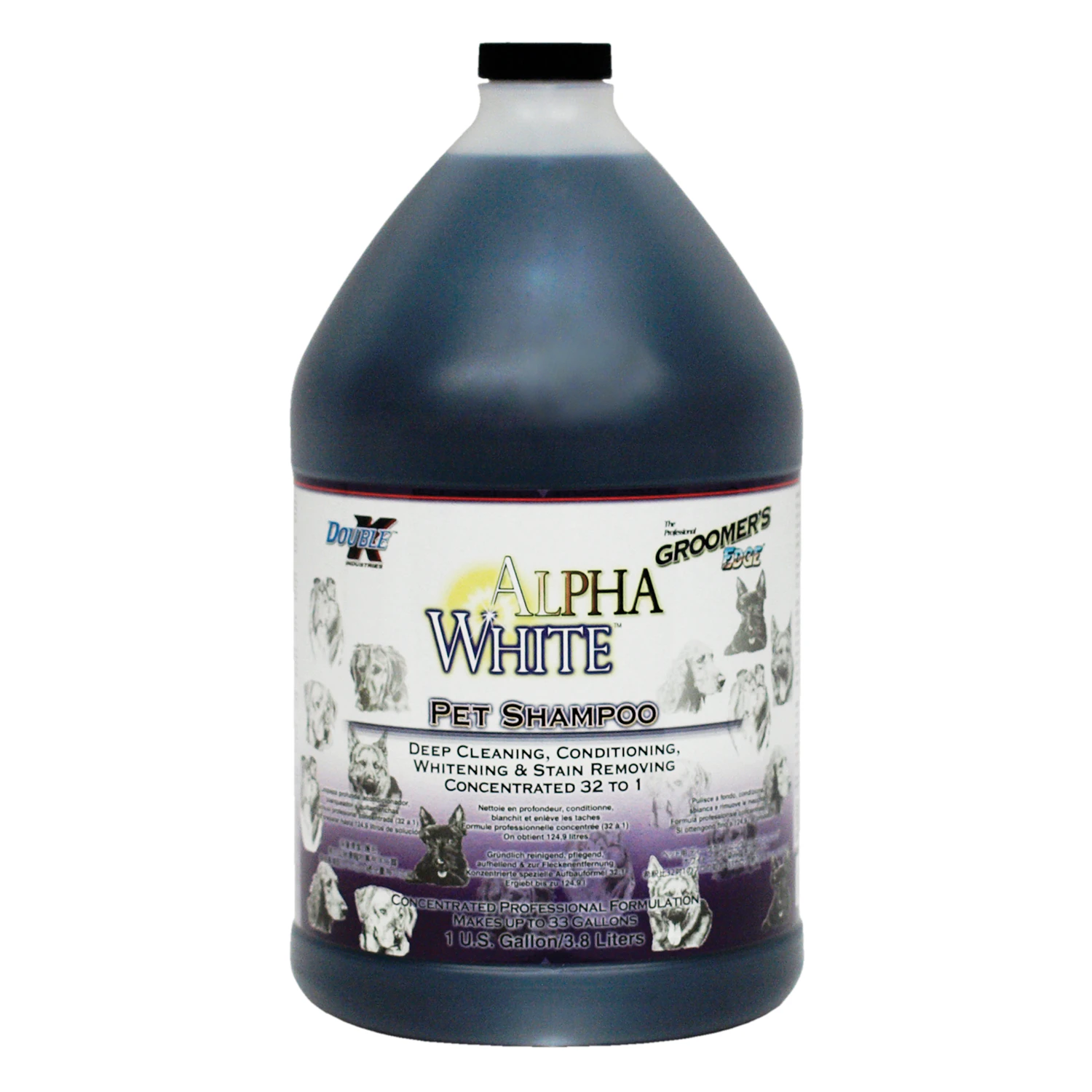 Groomer's Edge Alpha White Shampoo 3.8L