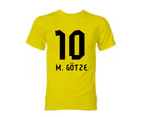 Mario Gotze Borussia Dortmund Hero T-Shirt (Yellow)