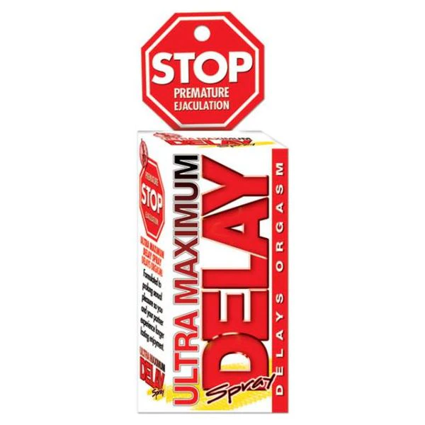 Stop Ultra Maximum Delay Spray Advanced Male Genital Desensitizer For Prolonged Pleasure