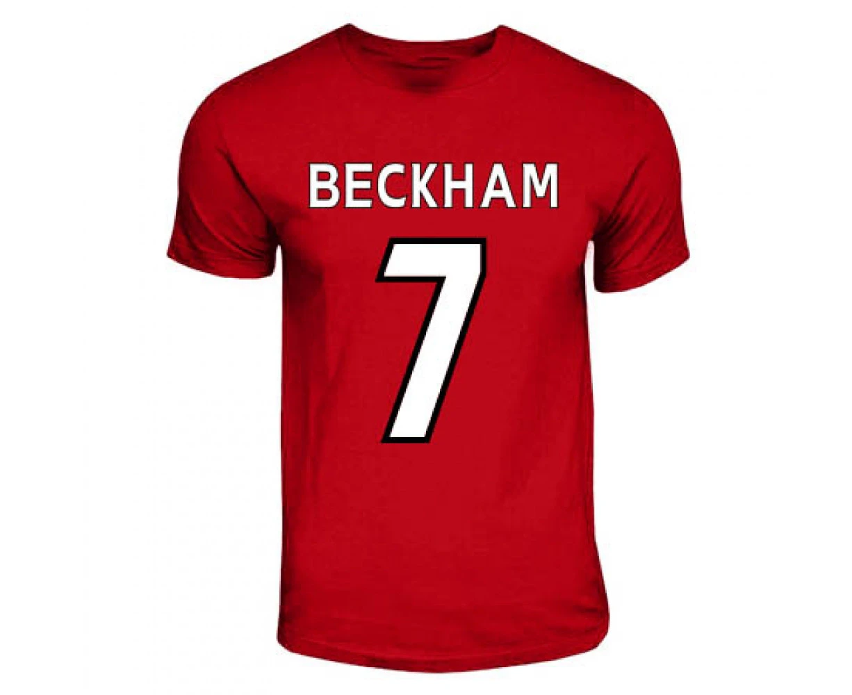 David Beckham Manchester United Hero T-shirt (red)