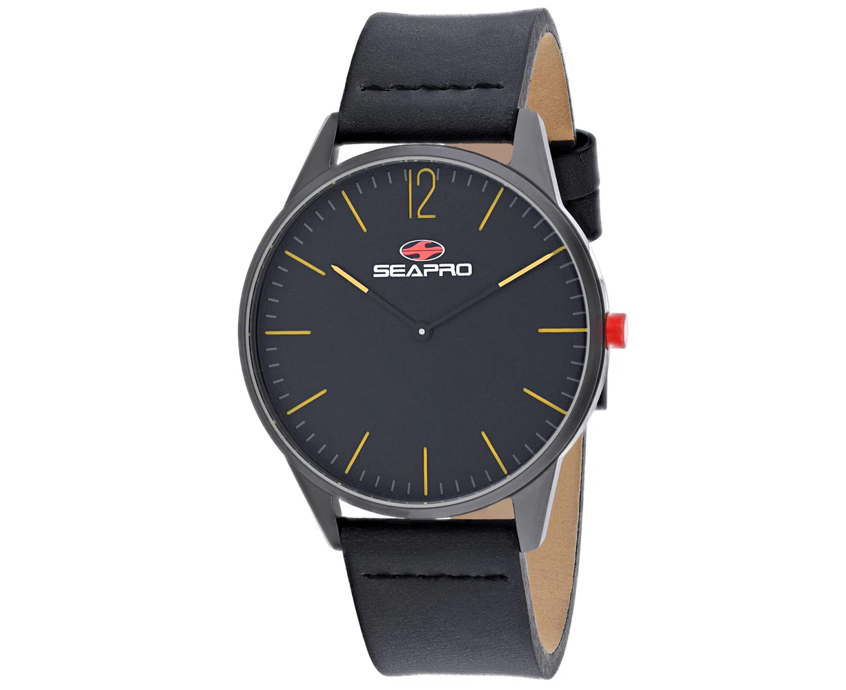 Seapro Men's Black hole Black Dial Watch - SP0102