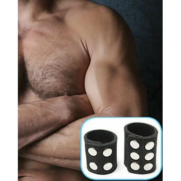 Kinklab Neoprene Ball Stretcher 3 Snap Black Premium Male Cbt Toy For Sensual Pleasure