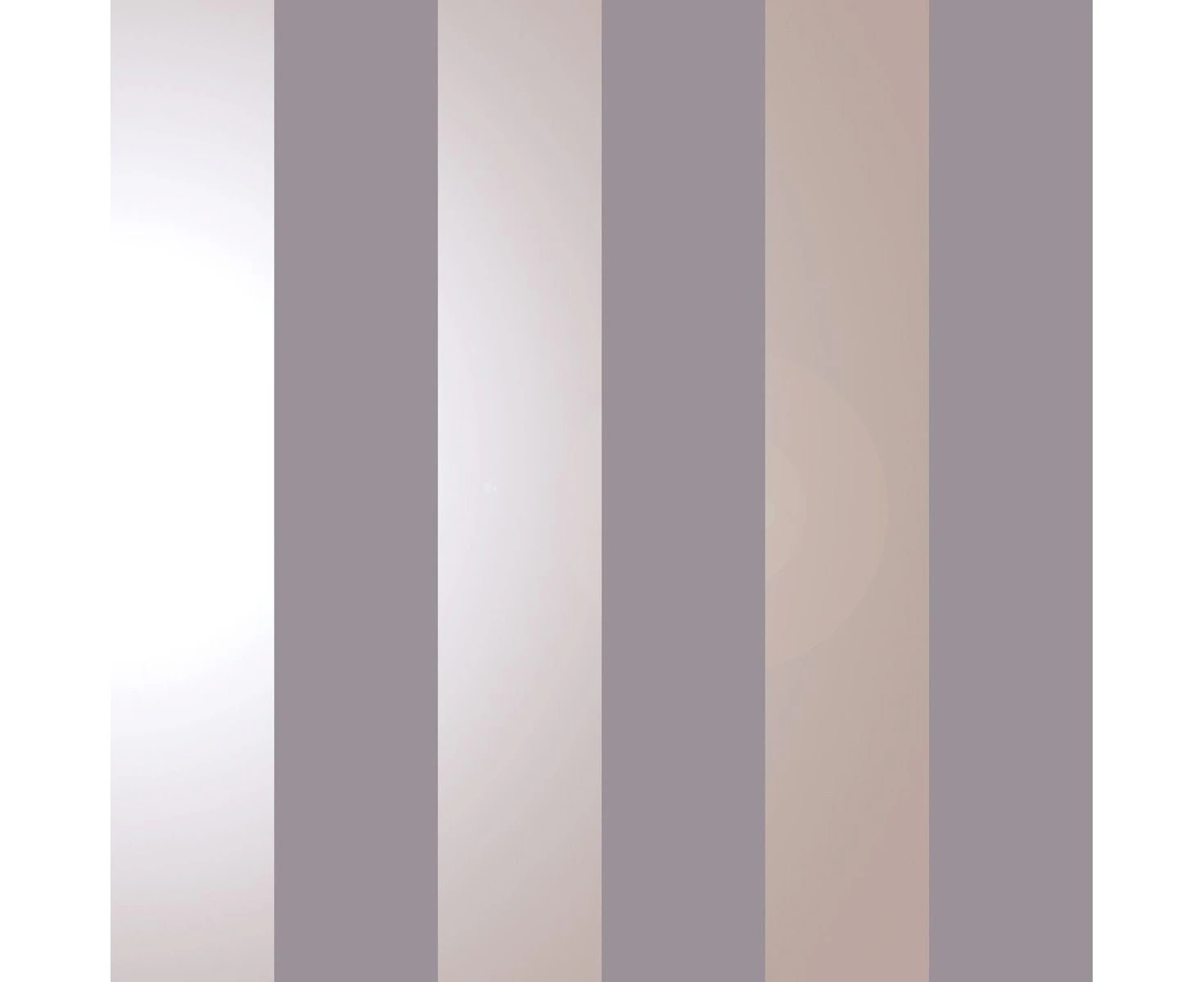 Dillan Stripe Wallpaper Grey / Rose Gold Holden 12762