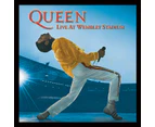 Queen Live At Wembley: 30.5 x 30.5cm Framed Print