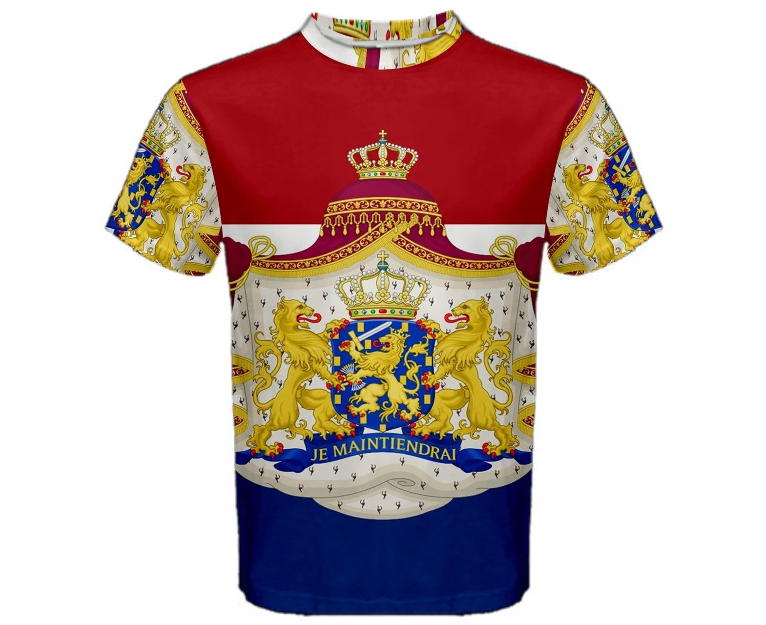 Netherlands Coat of Arms Sublimated Sports Jersey - Kids