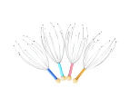 4pce 22cm Head Massager Amazing Feeling Stem Colour Bulk Buy!