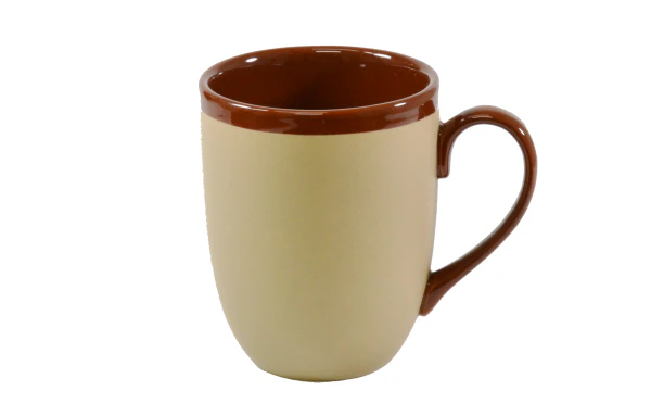 Brew-Harvest/ Brown Two Tone Gloss Mug 380Ml x 6