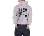 The 1975 Hoodie A Brief Inquiry Mfc Band Logo  Official Mens  Pullover - Grey