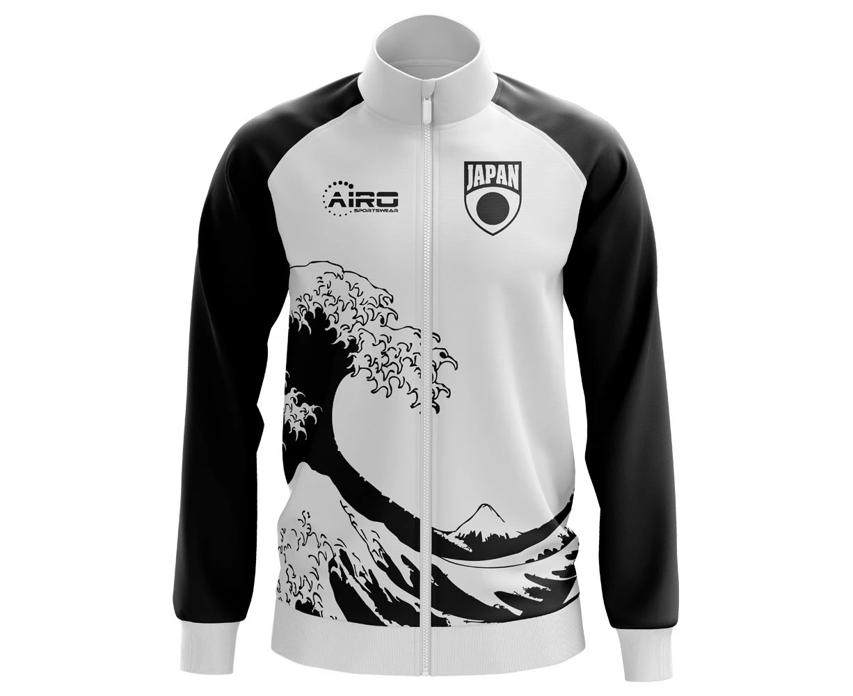 Japan Concept Football Track Jacket (White) - Kids