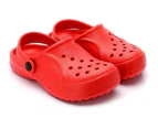 Kids Lightweight Clogs - Red