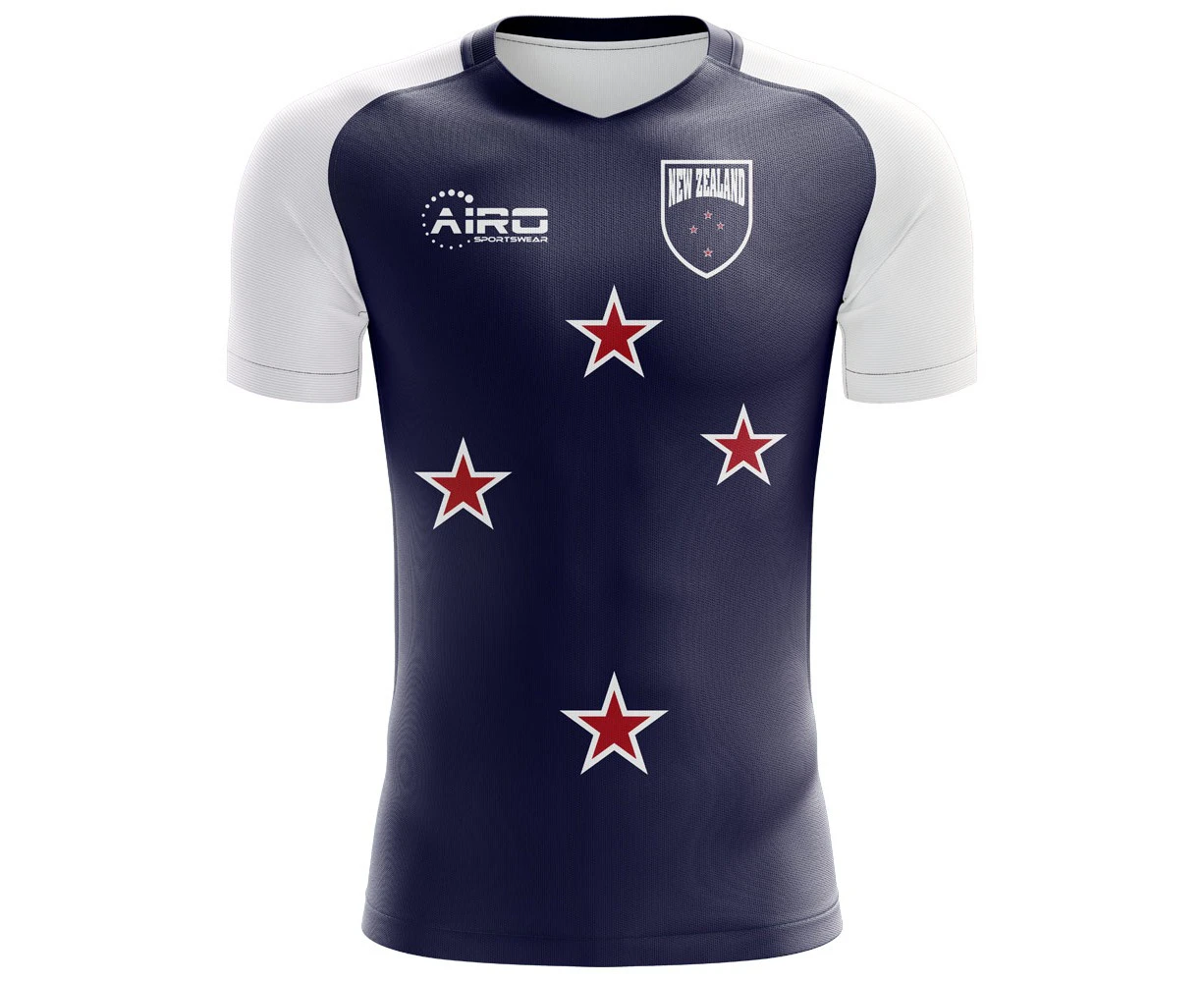 2023-2024 New Zealand Flag Concept Football Shirt (Kids)