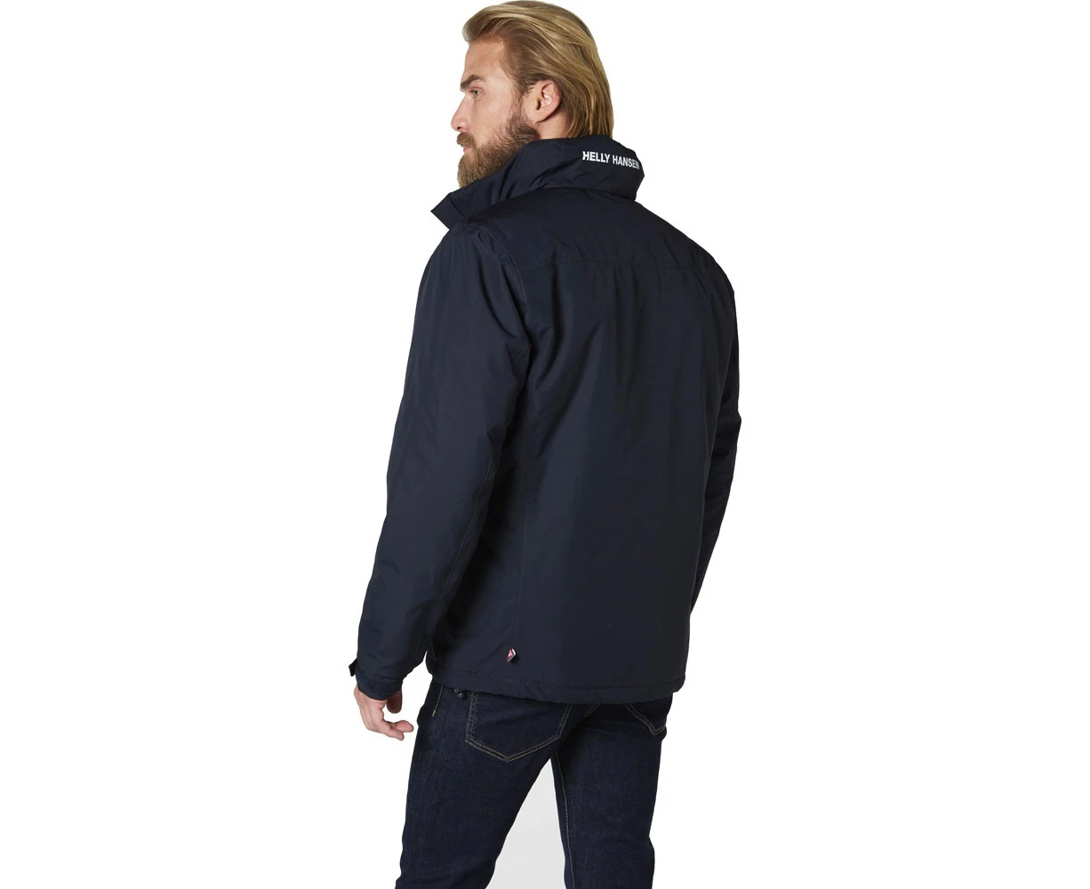 Helly Hansen Mens Dubliner Insulated Breathable Waterproof Jacket Coat - Navy