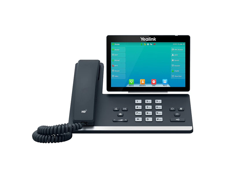 Yealink SIP-T57W 16 Line IP HD Phone 7" Colour Screen HD Voice Bluetooth & WiFi