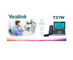 Yealink SIP-T57W 16 Line IP HD Phone 7" Colour Screen HD Voice Bluetooth & WiFi