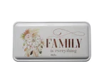 Country Metal Enamel Sign Wall Art Bismark FAMILY IS EVERYTHING Plaque