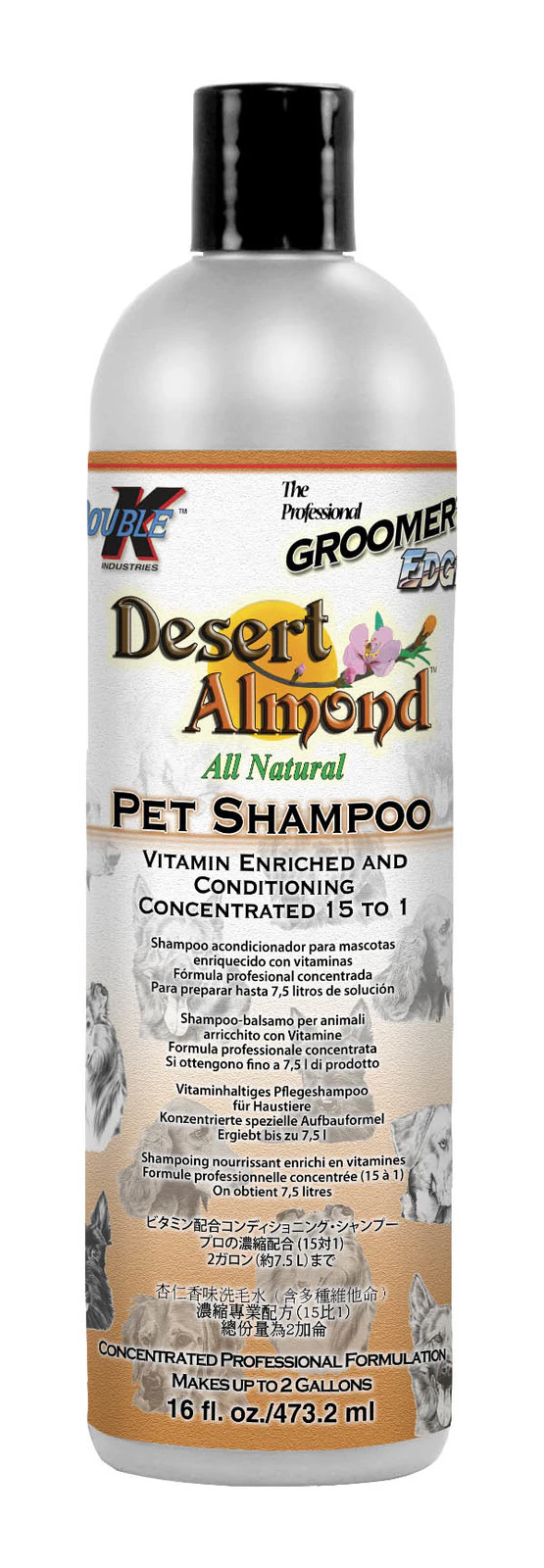 Groomer's Edge Desert Almond Shampoo 473ml