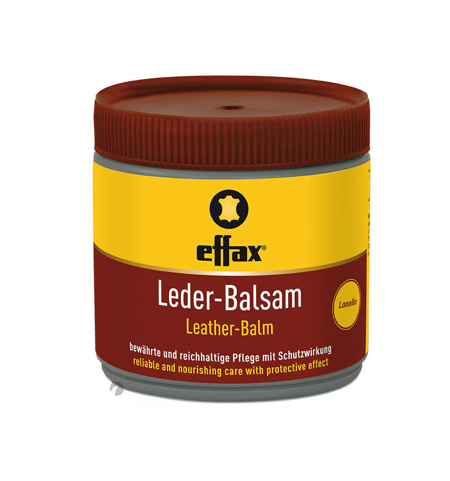 Effax Leather Balm Balsam Clear Saddles Stables Cars Lounge Horse Gear 500g