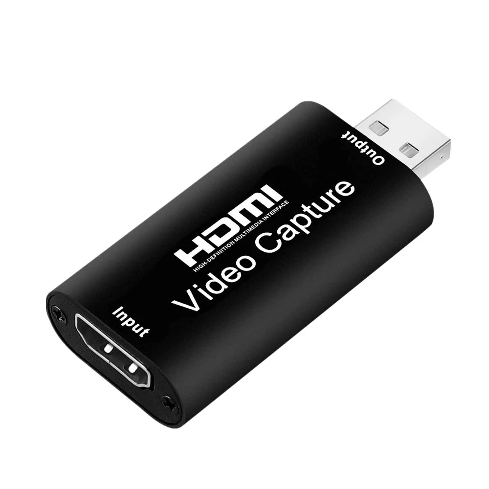 HDMI to USB Video Capture Card Screen Record 1080P HD Game Video Live Streaming Recorder