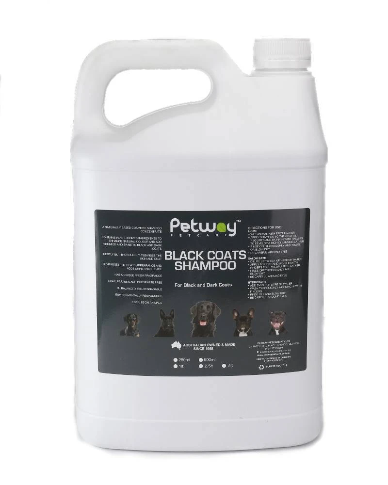 Petway Black Coats Shampoo 5L