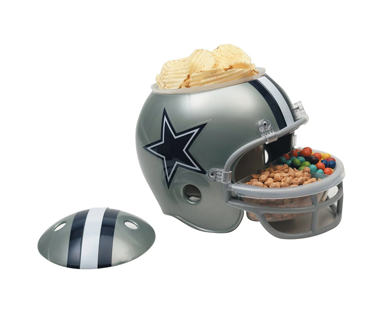 Wincraft Snack Helmet - NFL Dallas Cowboys - Silver