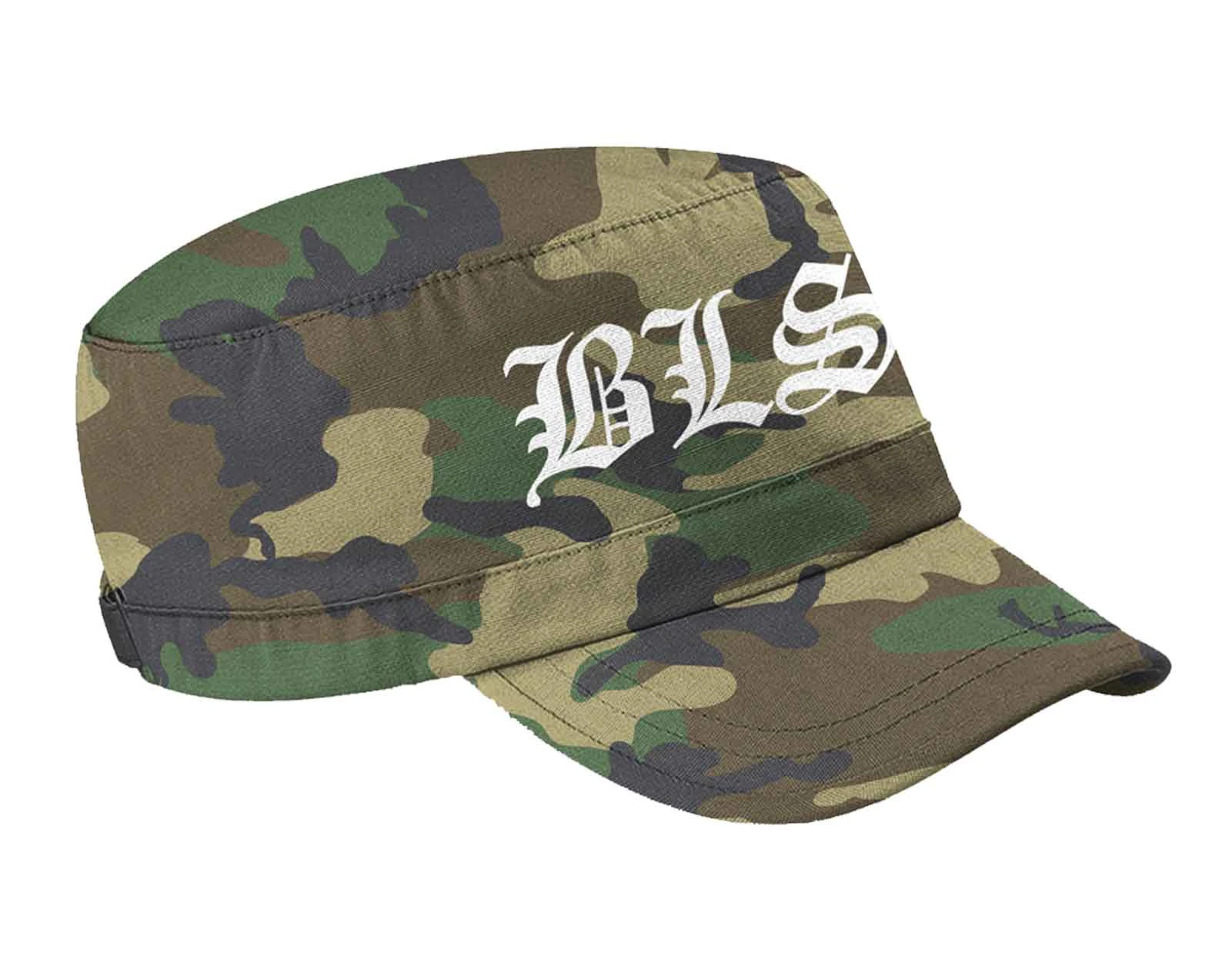 Label Society Army Cap Bls Band Logo Sdmf  Official Camo