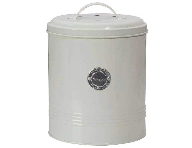 Typhoon Living Compost Bin Cream 2.5L
